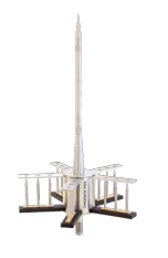 Kim thu sét chủ động PDC 5.3 Bán kính bảo vệ 103m